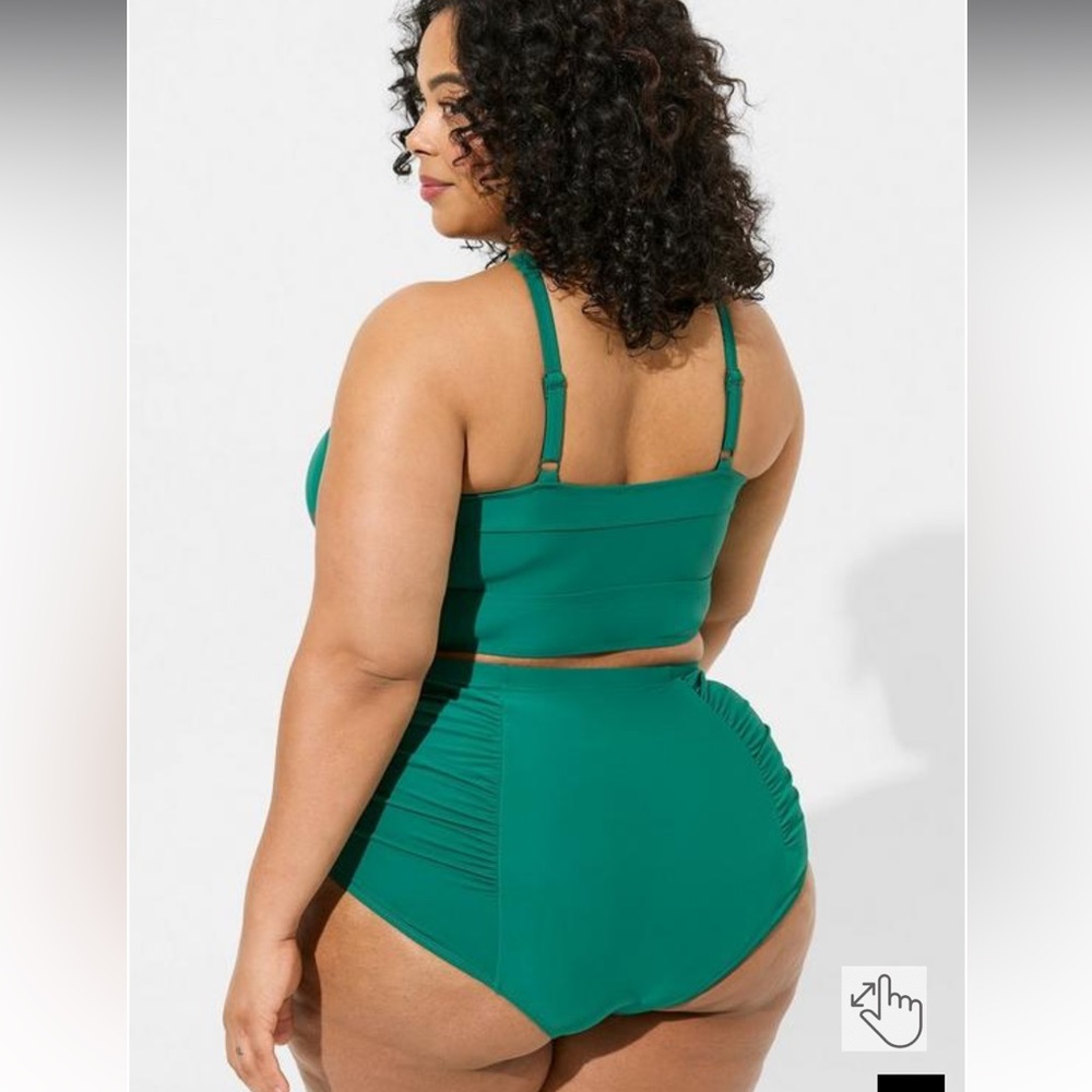 Emerald Green Women's Swim Set